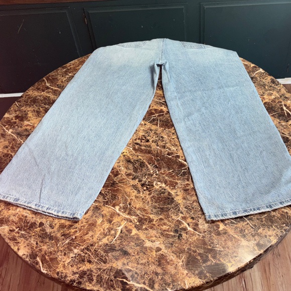 Rewash Light Blue Flare & Wide Leg Jeans - Picture 7 of 8